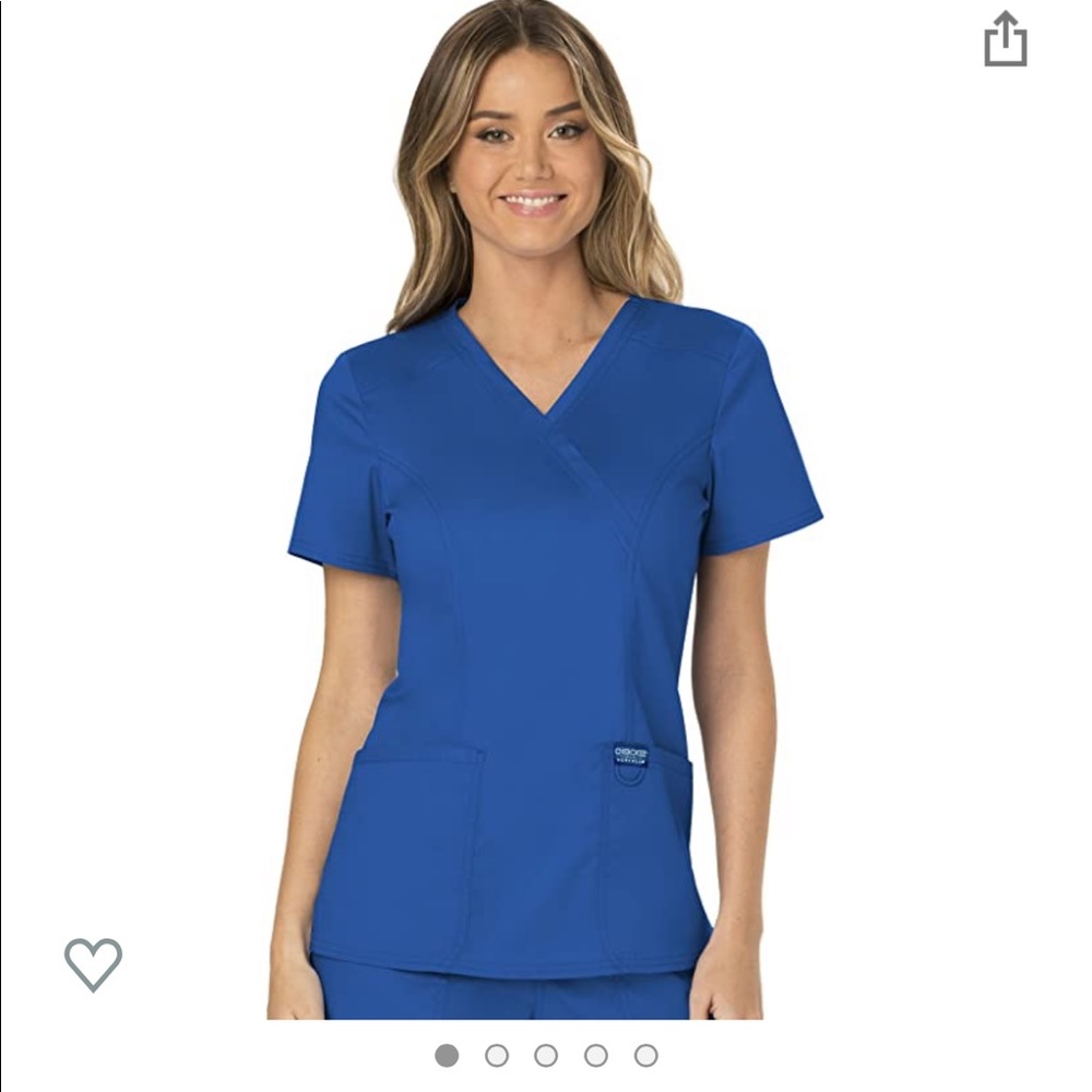 cherokee scrub top